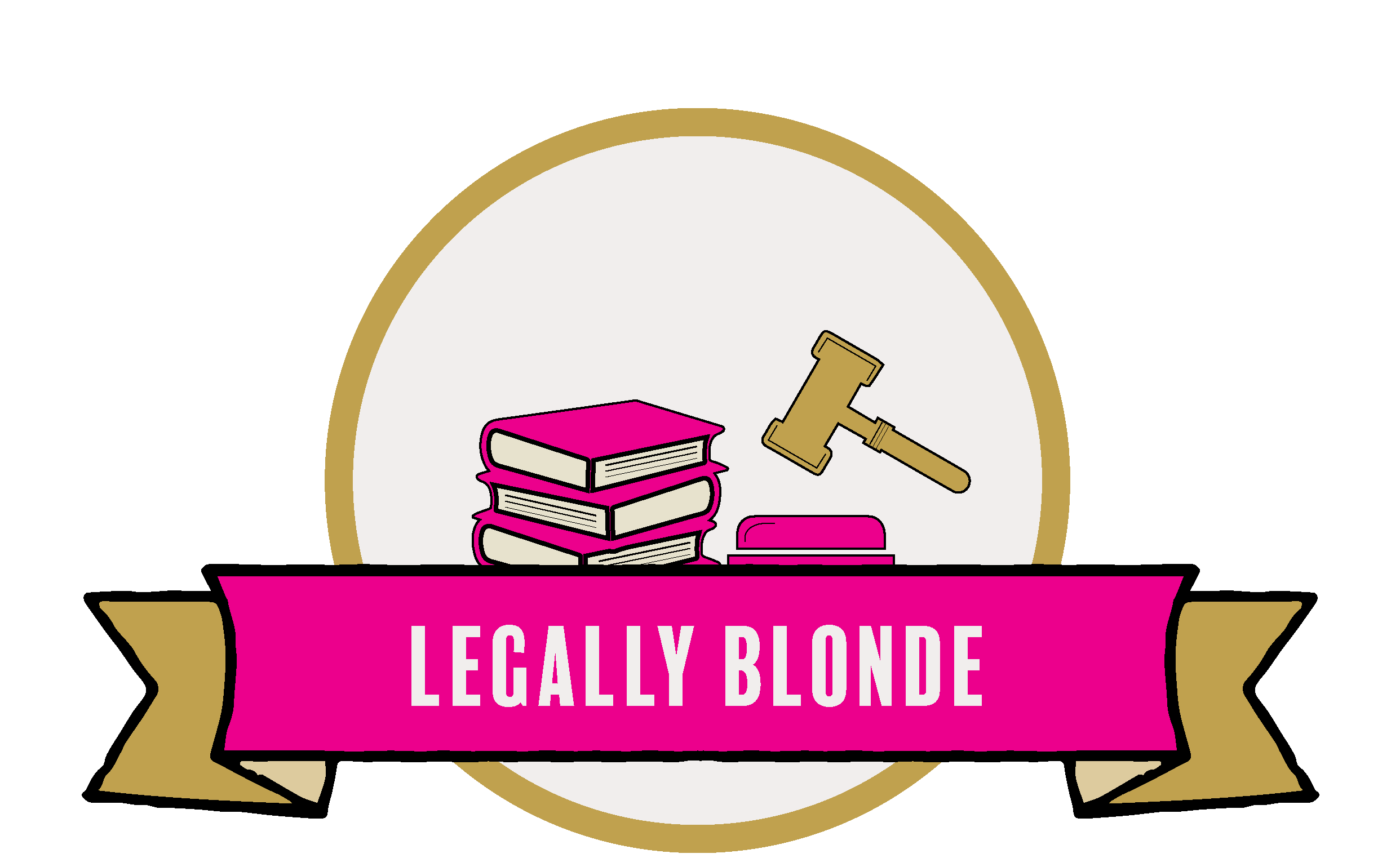 Rep Legally Blonde Logo Rep Legally Blonde Logo