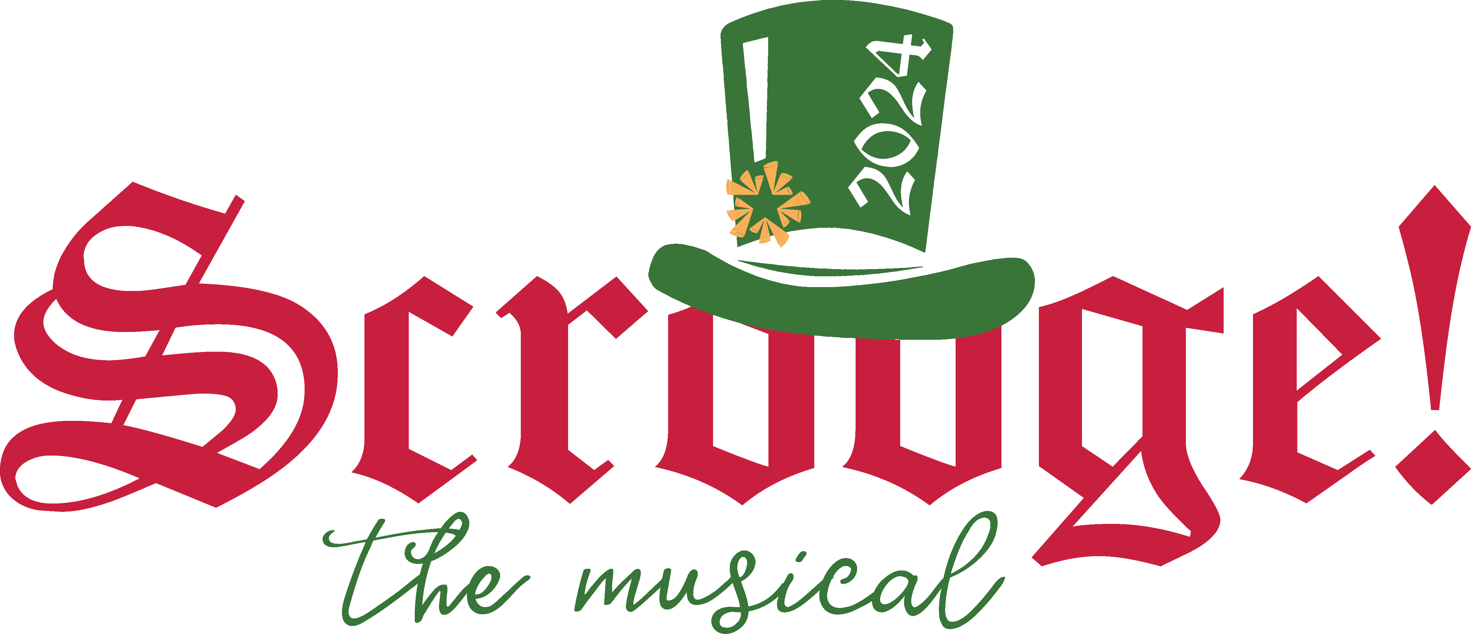 Scrooge the Musical 2024 logo